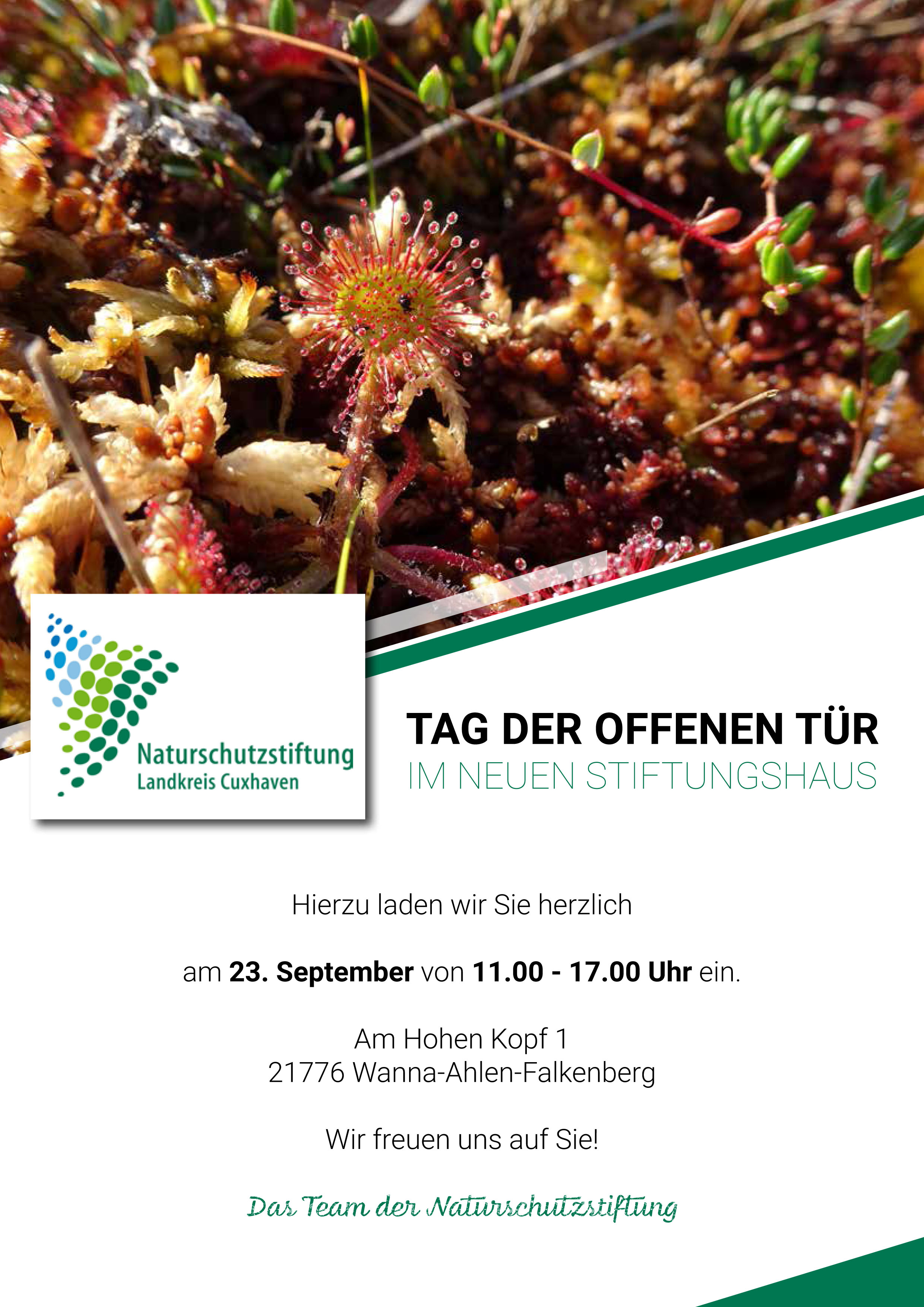 EINLADUNG Stiftungshaus Tag der offenen Tür