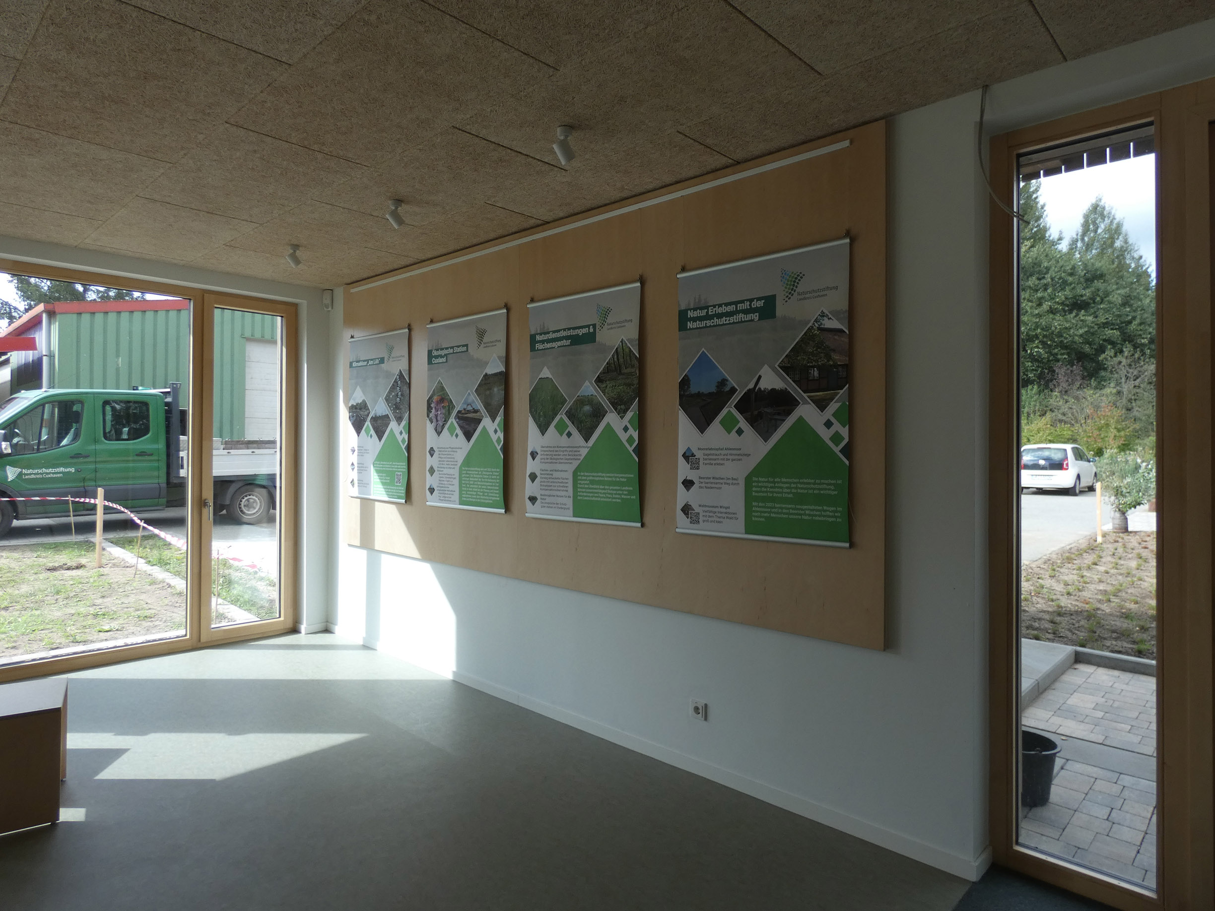 Platz für Ausstellungen