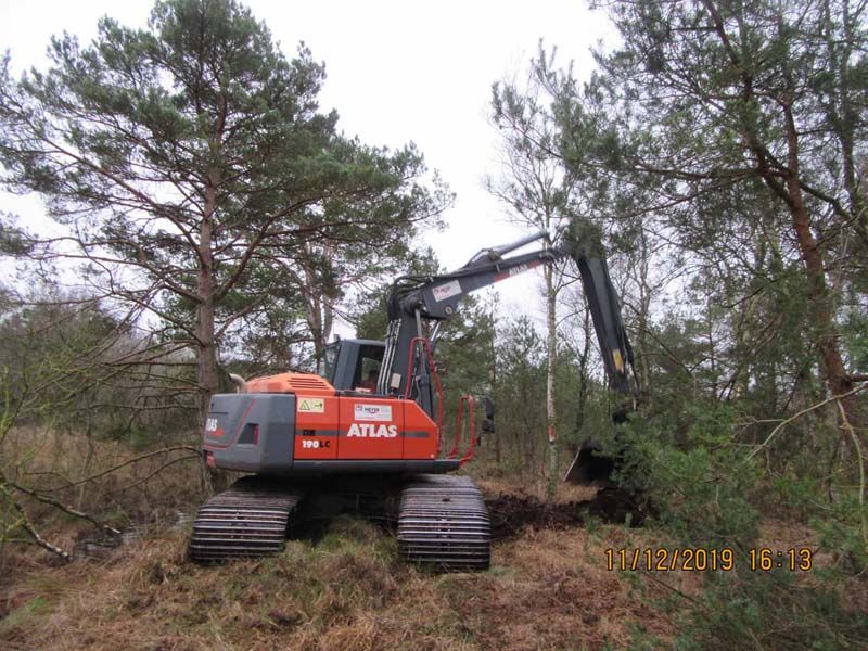 Naturschutzstiftung Cuxhaven Projekte Klimamoor Bauphase I 2019 02