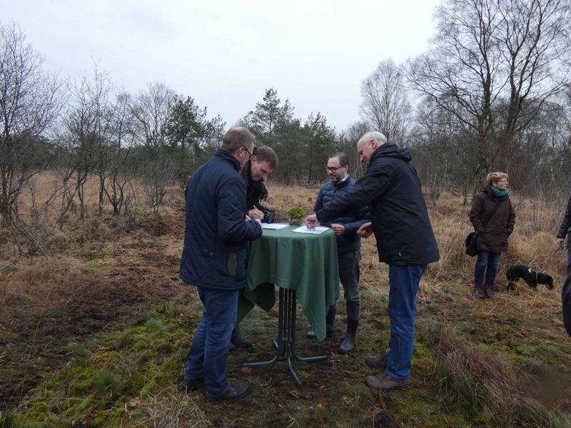 Naturschutzstiftung Cuxhaven Projekte Klimamoor Eroeffnung 01