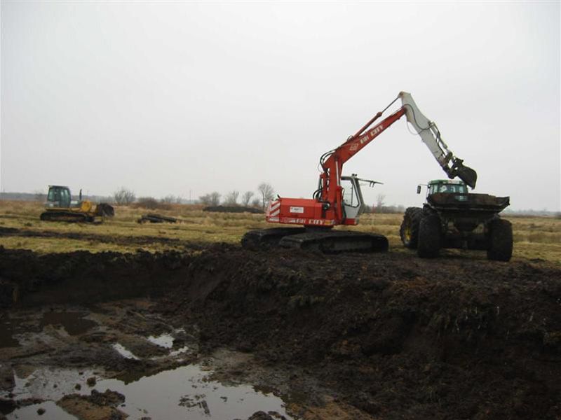 Naturschutzstiftung Cuxhaven Projekte Obere Emmelke Niederung Baumassnahmen 2003 03