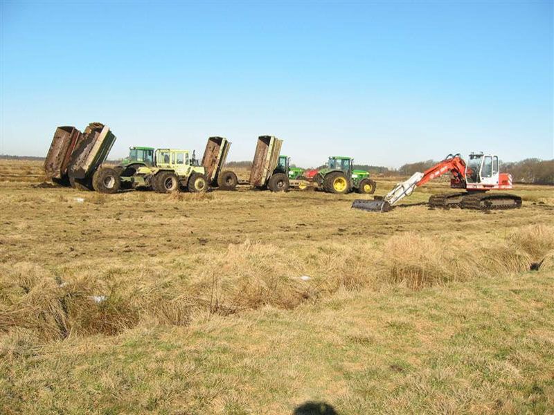 Naturschutzstiftung Cuxhaven Projekte Obere Emmelke Niederung Baumassnahmen 2003 08