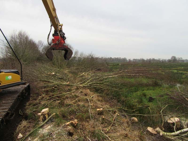 Naturschutzstiftung Cuxhaven Projekte Projektgebiete Ahlenmoor Bauphase 04