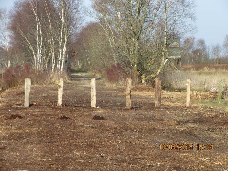 Naturschutzstiftung Cuxhaven Projekte Projektgebiete Ahlenmoor Bauphase 09